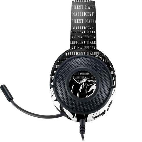 Disney Villains Maleficent Black and White Razer Kraken X Skin